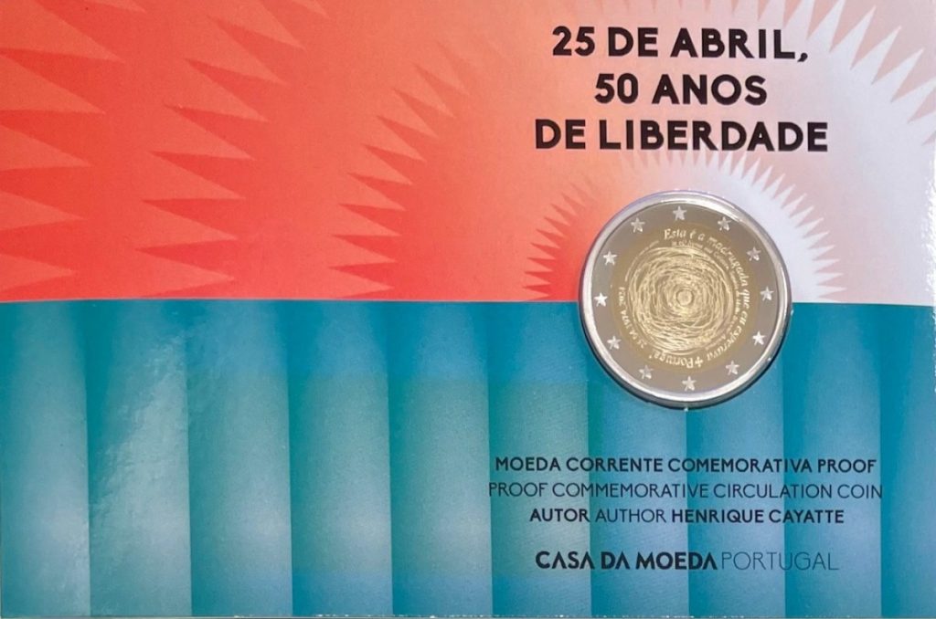 2-euros-portugal-2024-révolution des oeillet-be