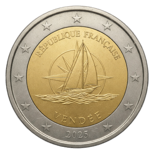 2 euros pièces fictives vendée